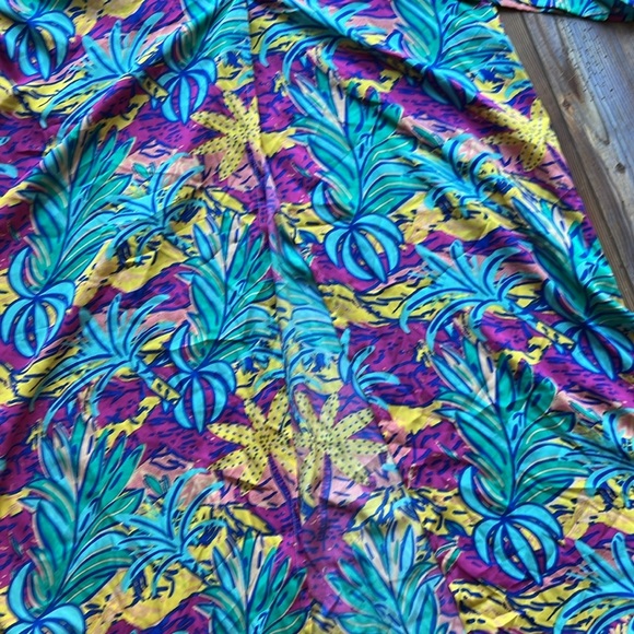 Euphoric Jungle Multicolor Abstract Kimono OS - Picture 3 of 9